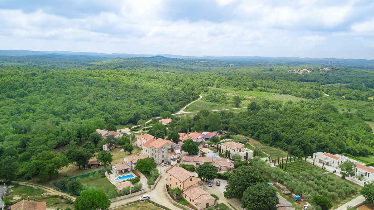 Istrian countryside Villa Medvidići