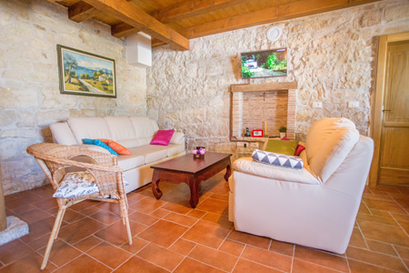 Villa mit Pool in Istrien-Wohnzimmer