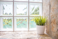 Villa with swimming pool for rent-stairs